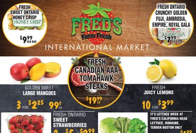 Fred's Farm Fresh Flyer December 18 to 24