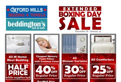 Oxford Mills Flyer December 18 to January 14