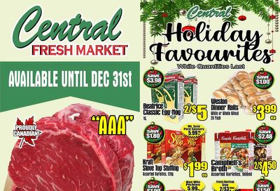 Central Fresh Market Flyer December 19 to 31