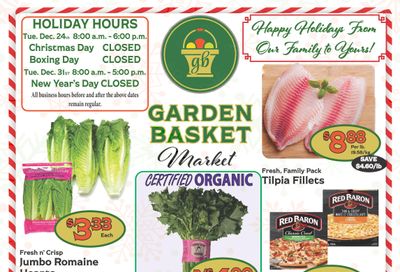 The Garden Basket Flyer December 19 to 24