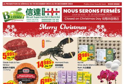 Btrust Supermarket (Montreal) Flyer December 19 to 25