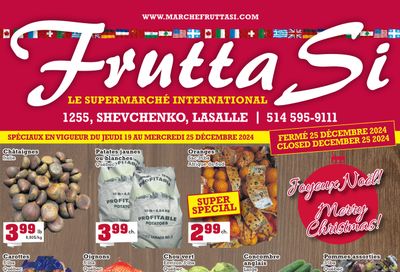 Frutta Si Flyer December 19 to 25