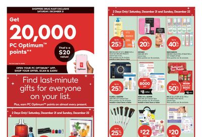 Shoppers Drug Mart (Atlantic) Flyer December 21 to 26