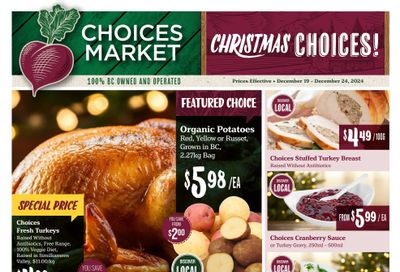 Choices Market Flyer December 19 to 24