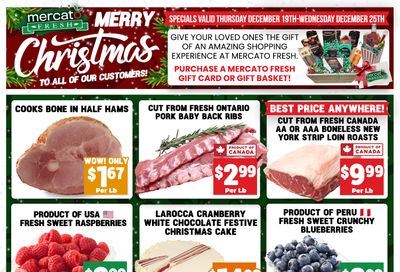 Mercato Fresh Flyer December 19 to 25