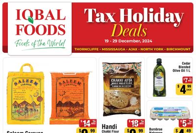 Iqbal Foods Flyer December 19 to 29