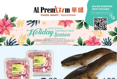 Al Premium Food Mart (McCowan) Flyer December 19 to 25