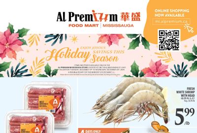 Al Premium Food Mart (Mississauga) Flyer December 19 to 25