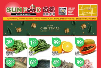 Sunfood Supermarket Flyer December 20 to 26