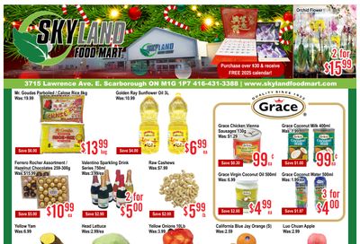 Skyland Food Mart Flyer December 20 to 26