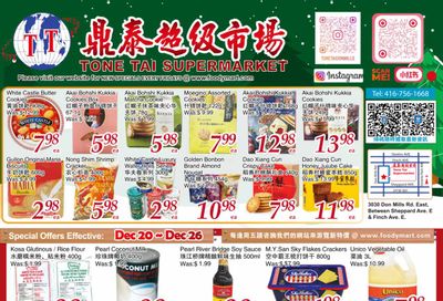 Tone Tai Supermarket Flyer December 20 to 26