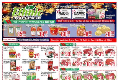 Ethnic Supermarket (Guelph) Flyer December 20 to 26