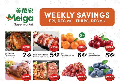 Meiga Supermarket Flyer December 20 to 26