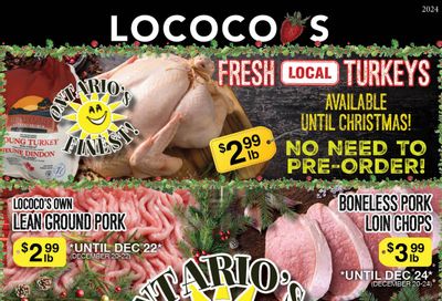 Lococo's Flyer December 20 to 24