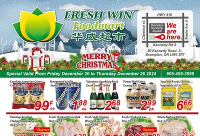 Fresh Win Foodmart Flyer December 20 to 26