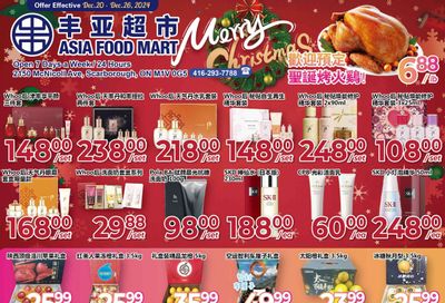 Asia Food Mart Flyer December 20 to 26