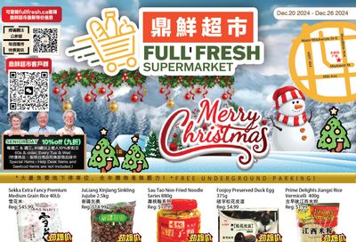 Full Fresh Supermarket Flyer December 20 to 26