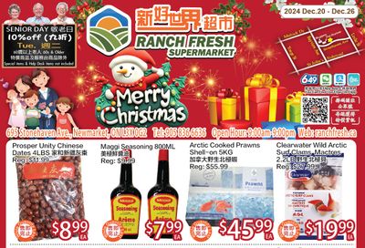 Ranch Fresh Supermarket Flyer December 20 to 26