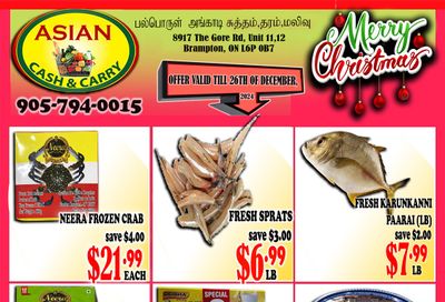 Asian Cash & Carry Flyer December 20 to 26