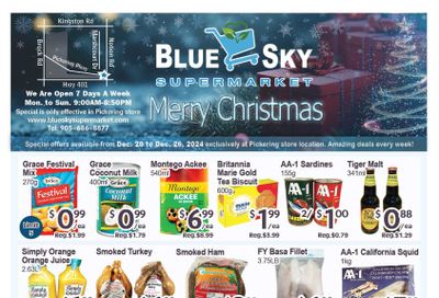 Blue Sky Supermarket (Pickering) Flyer December 20 to 26