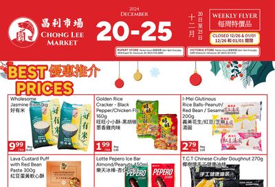 Chong Lee Market Flyer December 20 to 26