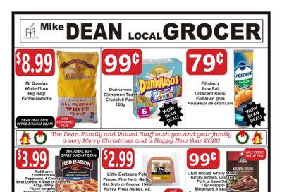 Mike Dean Local Grocer Flyer December 20 to 26