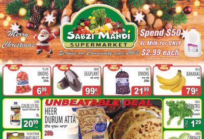 Sabzi Mandi Supermarket (AB) Flyer December 20 to 25