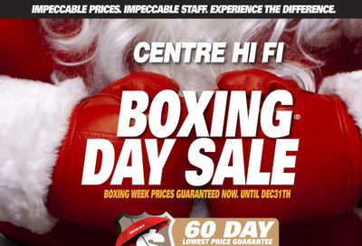 Centre Hi-Fi Flyer December 20 to 26