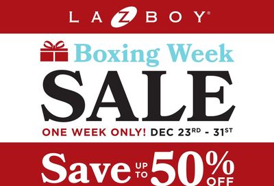 La-Z-Boy (GTA) Flyer December 23 to 31