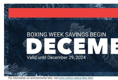 Costco Weekly Savings December 23 and 24