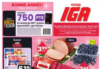 Coop IGA Flyer December 26 to January 1