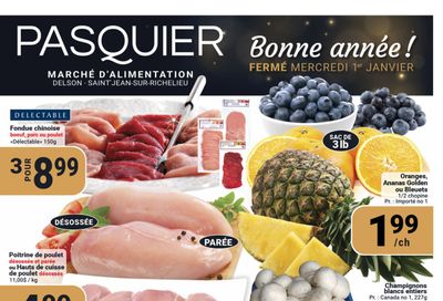 Pasquier Flyer December 26 to January 1