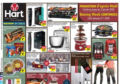 Hart Stores Flyer December 26 to January 2