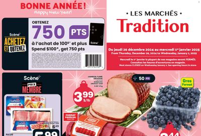 Marche Tradition (QC) Flyer December 26 to January 1