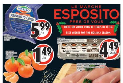 Esposito Flyer December 26 to January 1