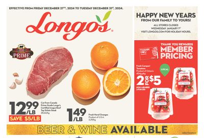 Longo's Flyer December 26 to January 1