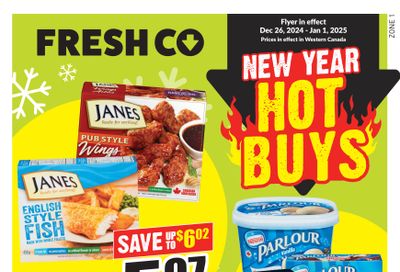 FreshCo (West) Flyer December 26 to January 1