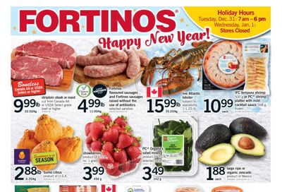 Fortinos Flyer December 27 to 31