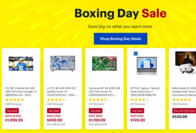 Best Buy Canada Boxing Day Sale Deals 2024 *LIVE*