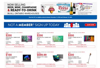 Costco Canada Coupons/Flyers Deals, December 30 - January 26