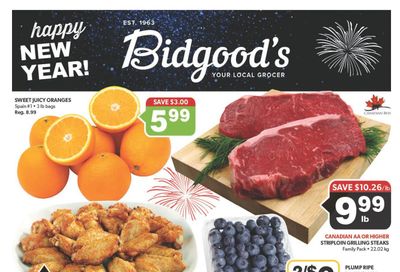 Bidgood's Flyer December 26 to January 1