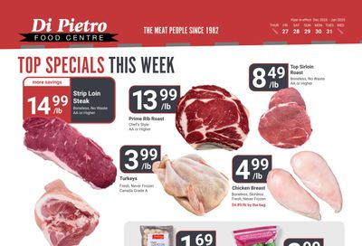 Di Pietro Food Centre Flyer December 26 to January 1