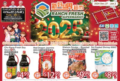 Ranch Fresh Supermarket Flyer December 27 to January 2