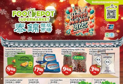 Food Depot Supermarket Flyer December 27 to January 2