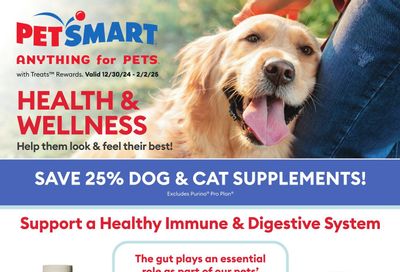 PetSmart Health and Wellness Flyer December 30 to February 2