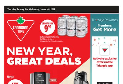 Canadian Tire (Atlantic) Flyer January 2 to 8