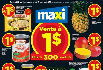 Maxi Flyer January 2 to 8