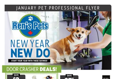 Ren's Pets Pet Professional Monthly Flyer January 1 to 31