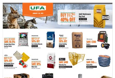 UFA Co-operative Limited Flyer January 2 to 28