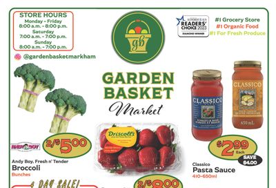 The Garden Basket Flyer January 2 to 8